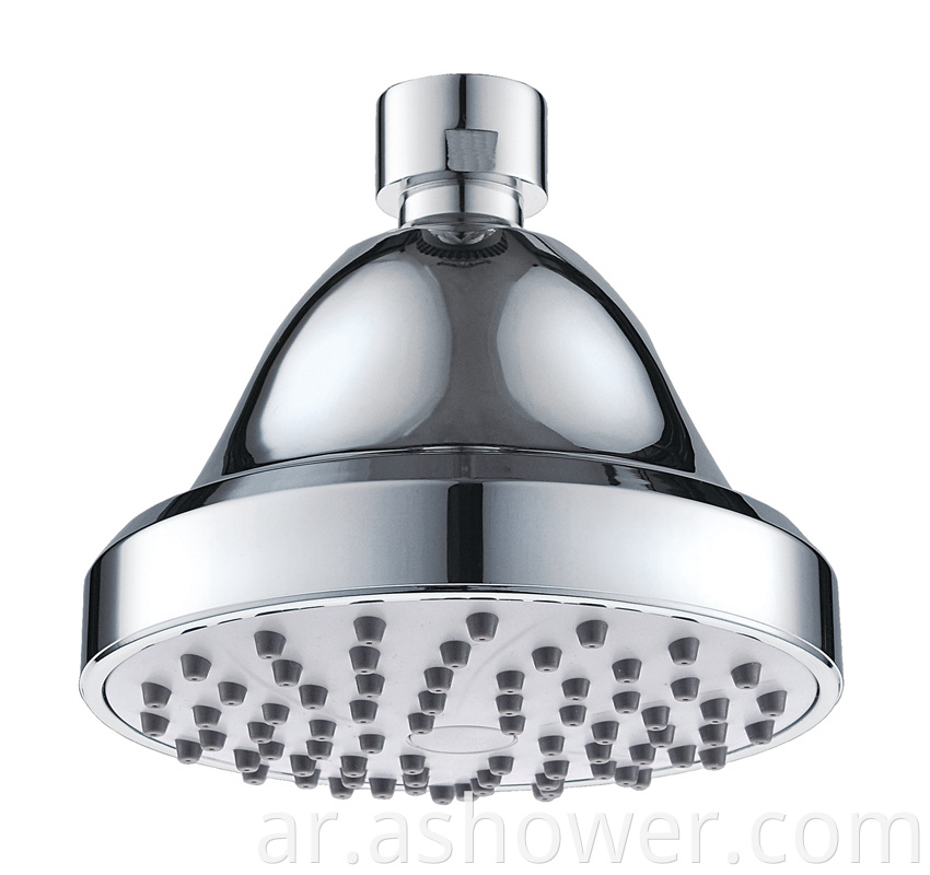 Round Abs Plastic Shower Head